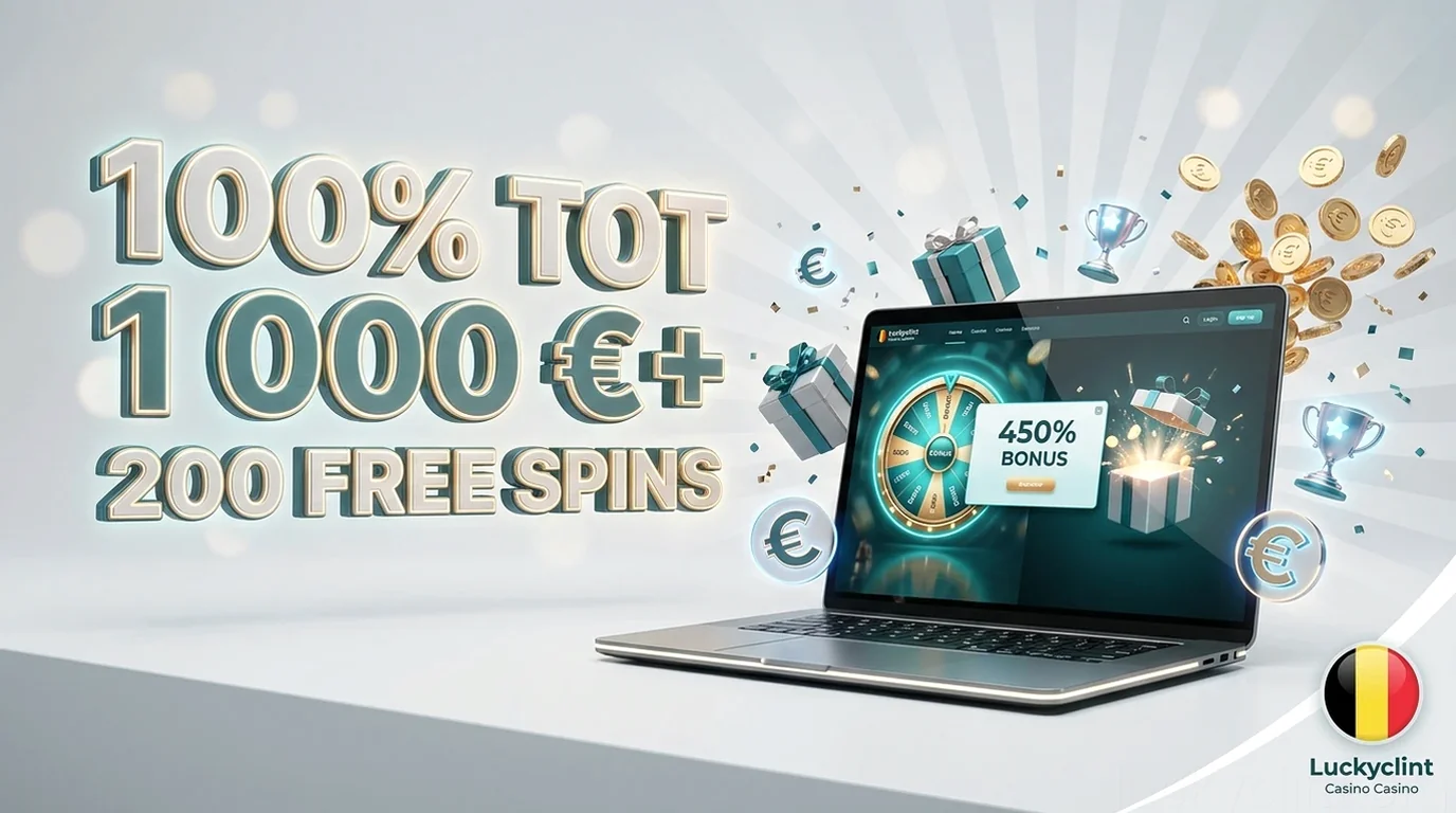 100% TOT 1 000 €+ 200 FREE SPINS