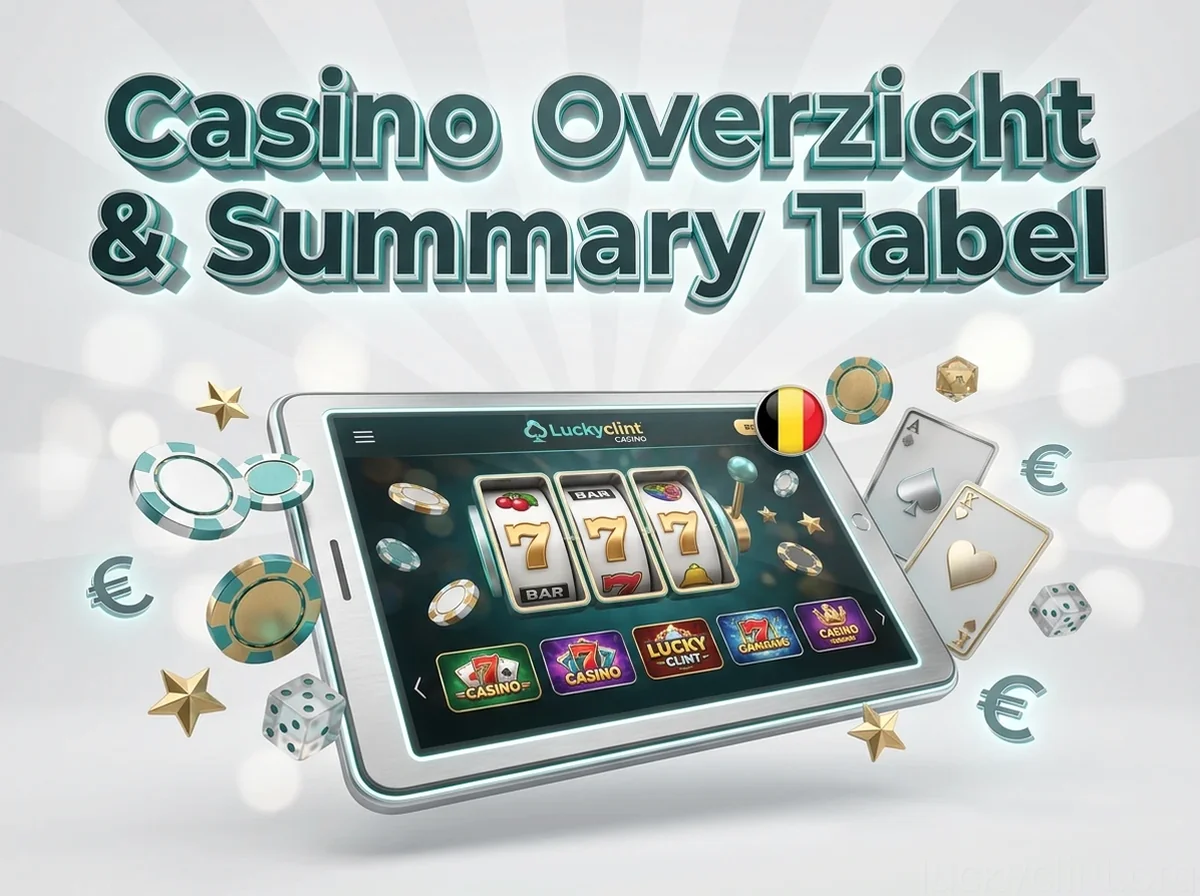 Casino Overzicht & Summary Tabel